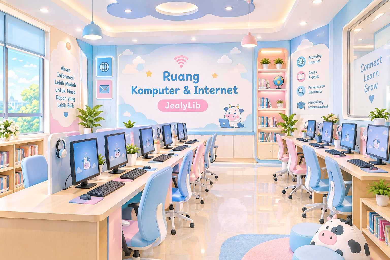 Ruang Komputer dan Internet JealyLib